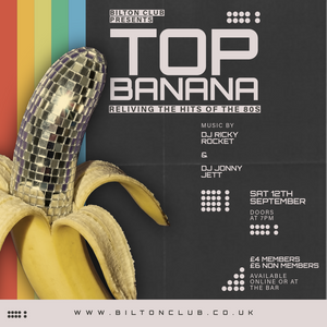 Top Banana 80's Party Night